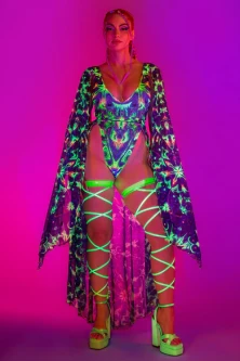 Flux Dominion Butterfly Open Skirt Set Bad740