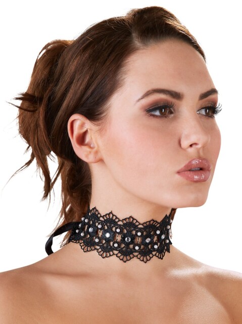 Kanten Strass Choker 2450186