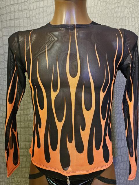 Firestarter Mesh Top  bad-050