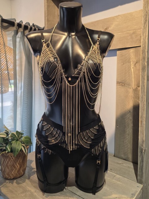 Gouden Body Chain henk1