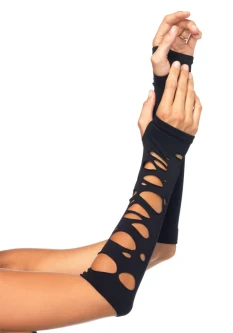 Distressed Armwarmers 2671