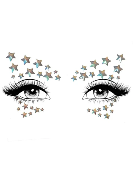 Glow-in-the-dark Face Jewels EYE045
