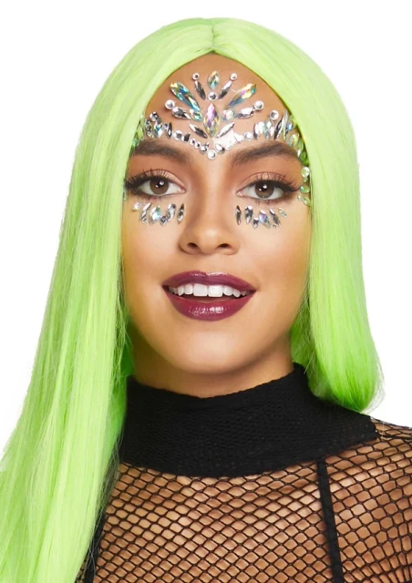 Iriserende Face Jewels EYE018