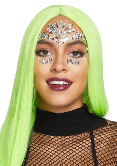 Iriserende Face Jewels EYE018 1