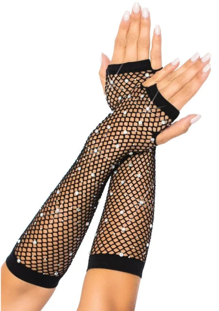 Rhinestone Armwarmers 2037
