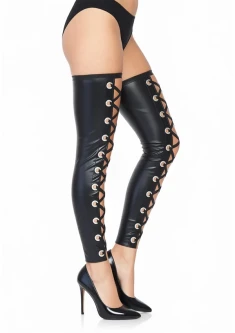 Wetlook Kousen Veters 6914 3