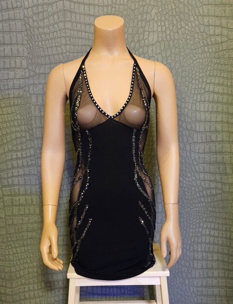 Jurk Pailletten & Strass MD1353/P