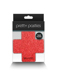 Glitter Cross Tepelstickers 19169 3