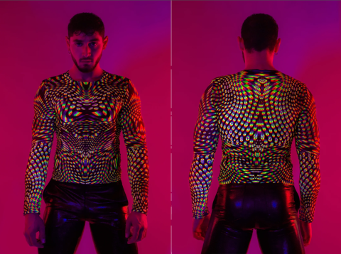 Pulsar Mesh Shirt bad051