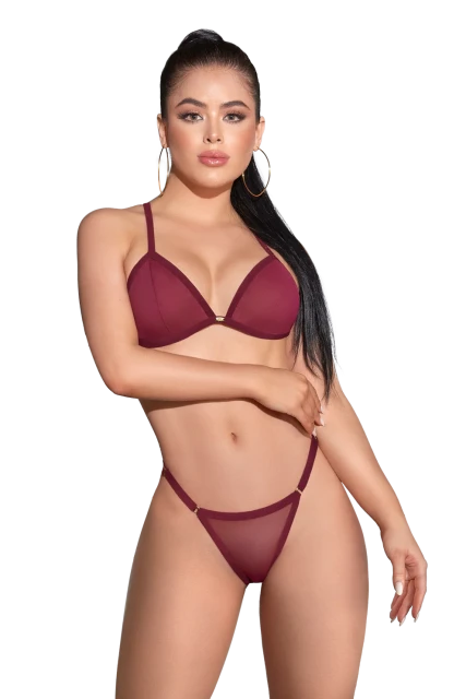 Set Nina Burgundy Zof3